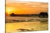 Naples Florida Pier at Sunset-Philippe Hugonnard-Stretched Canvas