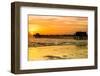 Naples Florida Pier at Sunset-Philippe Hugonnard-Framed Photographic Print