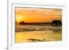 Naples Florida Pier at Sunset-Philippe Hugonnard-Framed Photographic Print