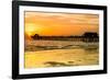 Naples Florida Pier at Sunset-Philippe Hugonnard-Framed Photographic Print