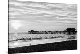 Naples Florida Pier at Sunset-Philippe Hugonnard-Stretched Canvas