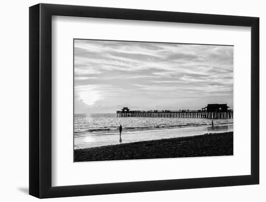 Naples Florida Pier at Sunset-Philippe Hugonnard-Framed Photographic Print