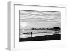 Naples Florida Pier at Sunset-Philippe Hugonnard-Framed Photographic Print