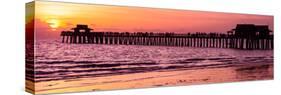 Naples Florida Pier at Sunset-Philippe Hugonnard-Stretched Canvas