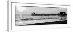 Naples Florida Pier at Sunset-Philippe Hugonnard-Framed Photographic Print