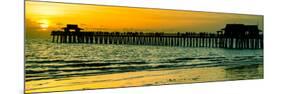 Naples Florida Pier at Sunset-Philippe Hugonnard-Mounted Photographic Print