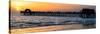 Naples Florida Pier at Sunset-Philippe Hugonnard-Stretched Canvas