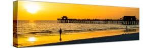 Naples Florida Pier at Sunset-Philippe Hugonnard-Stretched Canvas