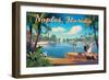 Naples Florida-Kerne Erickson-Framed Art Print