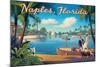 Naples Florida-Kerne Erickson-Mounted Art Print