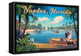 Naples Florida-Kerne Erickson-Framed Stretched Canvas