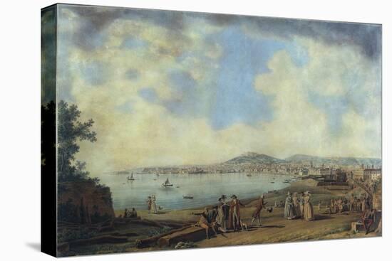 Naples from Magdalene Bridge, 1791-Giovanni Battista Pittoni the Younger-Stretched Canvas