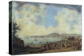 Naples from Magdalene Bridge, 1791-Giovanni Battista Pittoni the Younger-Stretched Canvas