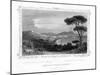 Naples from the Hill of Posillipo, Italy, 19th Century-J Poppel-Mounted Giclee Print