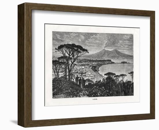 Naples, Italy, 1879-Charles Barbant-Framed Giclee Print