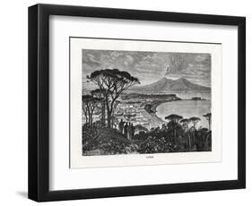 Naples, Italy, 1879-Charles Barbant-Framed Giclee Print