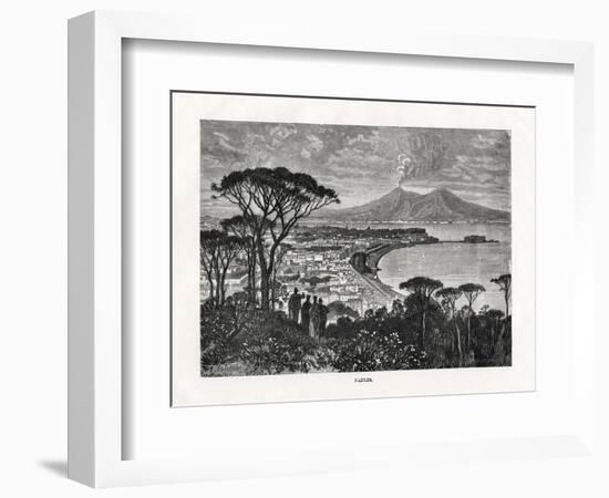 Naples, Italy, 1879-Charles Barbant-Framed Giclee Print