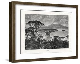 Naples, Italy, 1879-Charles Barbant-Framed Giclee Print