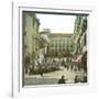 Naples (Italy), Largo Montolivetto-Leon, Levy et Fils-Framed Photographic Print