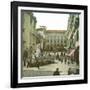 Naples (Italy), Largo Montolivetto-Leon, Levy et Fils-Framed Photographic Print