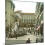 Naples (Italy), Largo Montolivetto-Leon, Levy et Fils-Mounted Photographic Print