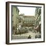 Naples (Italy), Largo Montolivetto-Leon, Levy et Fils-Framed Photographic Print