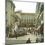 Naples (Italy), Largo Montolivetto-Leon, Levy et Fils-Mounted Photographic Print