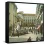 Naples (Italy), Largo Montolivetto-Leon, Levy et Fils-Framed Stretched Canvas