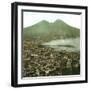 Naples (Italy), Panorama Taken from the Via Tasso-Leon, Levy et Fils-Framed Photographic Print