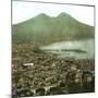 Naples (Italy), Panorama Taken from the Via Tasso-Leon, Levy et Fils-Mounted Photographic Print