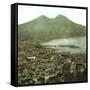 Naples (Italy), Panorama Taken from the Via Tasso-Leon, Levy et Fils-Framed Stretched Canvas