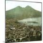 Naples (Italy), Panorama Taken from the Via Tasso-Leon, Levy et Fils-Mounted Premium Photographic Print