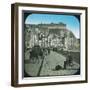 Naples (Italy), the Port of Santa Lucia, Circa 1890-Leon, Levy et Fils-Framed Photographic Print