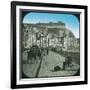 Naples (Italy), the Port of Santa Lucia, Circa 1890-Leon, Levy et Fils-Framed Photographic Print