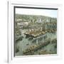 Naples (Italy), the Port Seen from the Lighthouse-Leon, Levy et Fils-Framed Photographic Print