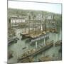 Naples (Italy), the Port Seen from the Lighthouse-Leon, Levy et Fils-Mounted Photographic Print