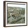 Naples (Italy), the Port Seen from the Lighthouse-Leon, Levy et Fils-Framed Photographic Print