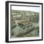 Naples (Italy), the Port Seen from the Lighthouse-Leon, Levy et Fils-Framed Photographic Print