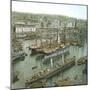 Naples (Italy), the Port Seen from the Lighthouse-Leon, Levy et Fils-Mounted Photographic Print