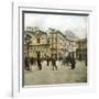 Naples (Italy), the Square and Saint Ferdinand's Church-Leon, Levy et Fils-Framed Photographic Print