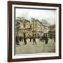 Naples (Italy), the Square and Saint Ferdinand's Church-Leon, Levy et Fils-Framed Photographic Print