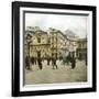 Naples (Italy), the Square and Saint Ferdinand's Church-Leon, Levy et Fils-Framed Photographic Print