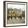 Naples (Italy), the Square and Saint Ferdinand's Church-Leon, Levy et Fils-Framed Premium Photographic Print