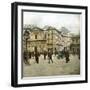 Naples (Italy), the Square and Saint Ferdinand's Church-Leon, Levy et Fils-Framed Premium Photographic Print