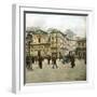 Naples (Italy), the Square and Saint Ferdinand's Church-Leon, Levy et Fils-Framed Premium Photographic Print