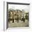 Naples (Italy), the Square and Saint Ferdinand's Church-Leon, Levy et Fils-Framed Photographic Print