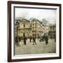 Naples (Italy), the Square and Saint Ferdinand's Church-Leon, Levy et Fils-Framed Photographic Print