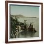 Naples (Italy), the Villa Rocca Mathilda in the Bay, Circa 1860-Leon, Levy et Fils-Framed Photographic Print