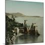 Naples (Italy), the Villa Rocca Mathilda in the Bay, Circa 1860-Leon, Levy et Fils-Mounted Photographic Print