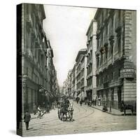 Naples (Italy), Via Del Duomo-Leon, Levy et Fils-Stretched Canvas